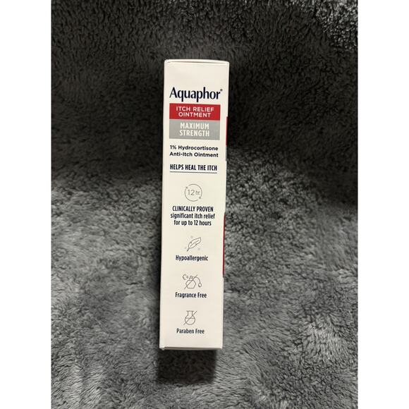 Aquaphor Itch Relief Ointment Maximum Strength 1% Hydrocortisone 1 oz Exp 09/26 - Picture 3 of 5